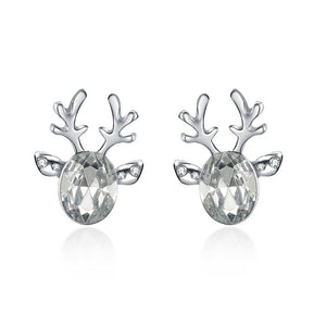 Lovely Reindeer Stud Earrings