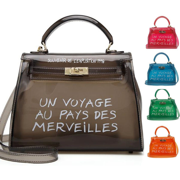 Clear handbags outlet un voyage