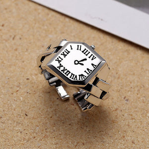 Clock Design Ring - accessorous
