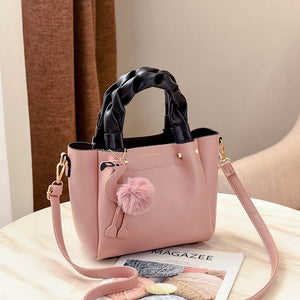 Flamingo Ornament Women Leather Handbag - accessorous Handbags