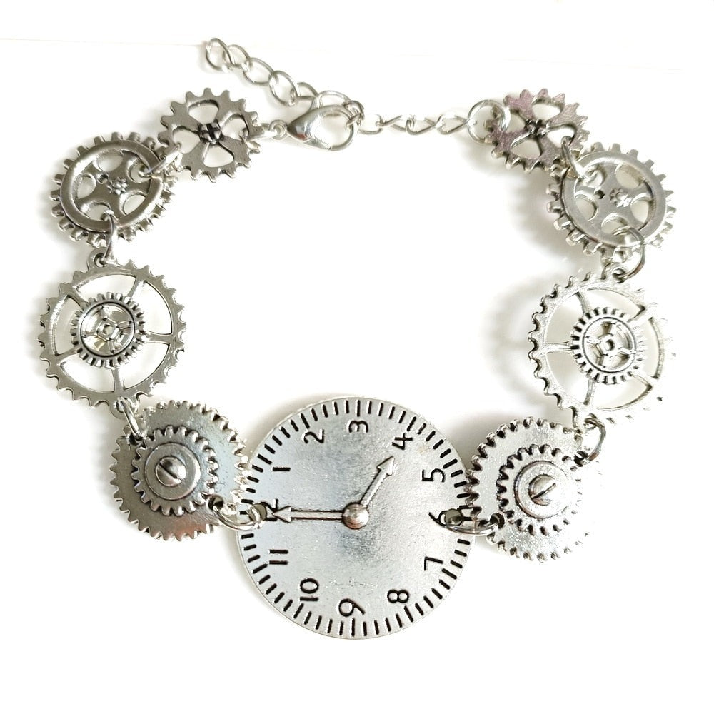 Clock Gears Vintage Bracelet - accessorous vintage bracelet