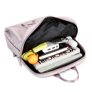 Super Light Stylish Nylon Waterproof Backpack for Women - accessorous Backpacks