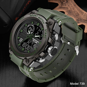Army Design Sports Watch - accessorous