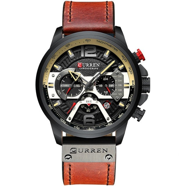 Luxury Sports Quartz Watch - accessorous