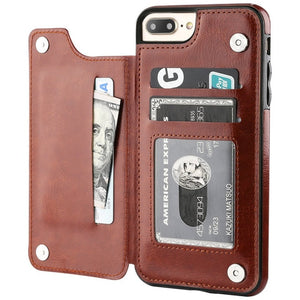 Multi-function Leather iPhone Case - accessorous