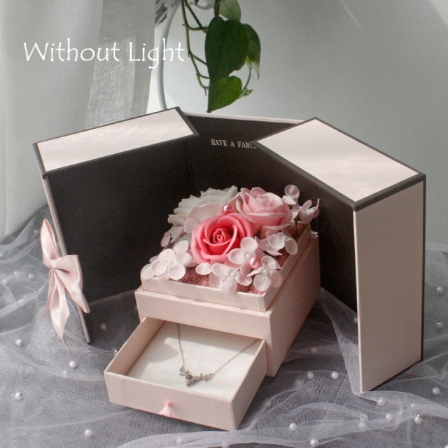 Soap Rose Jewelry Box - accessorous